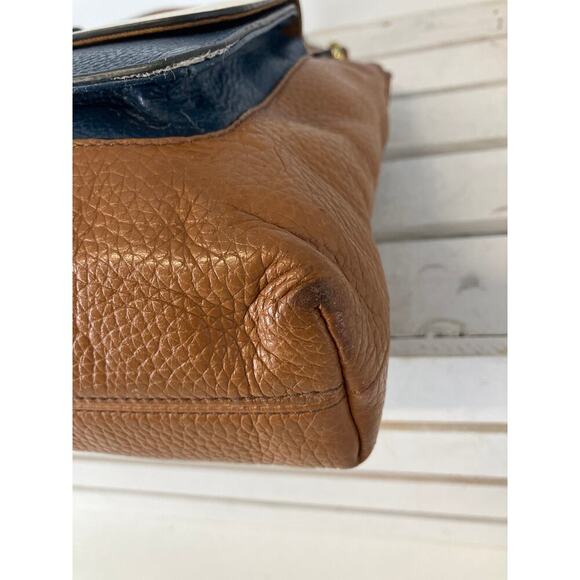 FOSSIL MEDIUM PEBBLED LEATHER TRI COLOR SHOULDER BAG - Picture 6 of 16